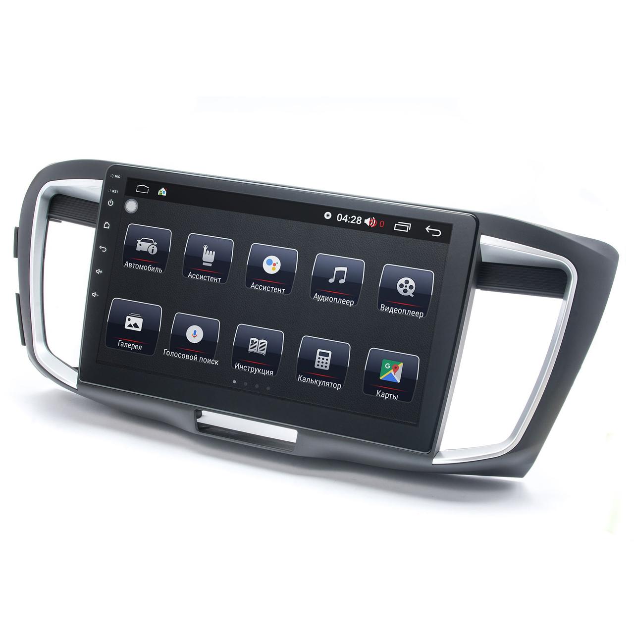 Штатна магнітола Prime-X 22-443/10B, 4+32, 4G. HONDA Accord 2013-2018