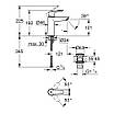 Змішувач для раковини Grohe QuickFix Start M-Size 235752432, фото 2