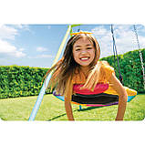 Гойдалка Intex 44125 Гніздо лелеки, 235 x 254 x 200 см - зелено-синя, фото 3