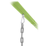 Гойдалка Intex 44125 Гніздо лелеки, 235 x 254 x 200 см - зелено-синя, фото 5