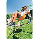 Гойдалка Intex 44125 Гніздо лелеки, 235 x 254 x 200 см - зелено-синя, фото 6