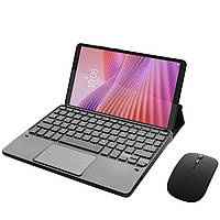 Клавіатура-підставка бездротова Smart Keyboard + Мишка для Lenovo Tab One Ukr+Eng Black