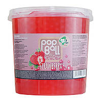 Bubble tea Перлини Полуниця 3.2 кг TM BoBoQ