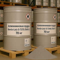 Алюмінієва пудра ПАП-1, ПАП-2; Порошки алюмінієві марки ПА, Алюмінієва паста Benda-lutz, ГПБ