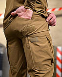 Тактичний костюм URBAN койот літній з еластичної тканини T800 ПП7691 ТМ, фото 9