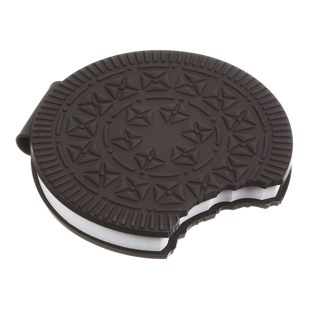Блокнот CHOCOLATE COOKIE, 90х90мм, 80 арк., нелінований, ароматизована Soft touch обкладинка, KIDS Line