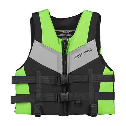 Страхувальний жилет салатовий Protackle розмір XL