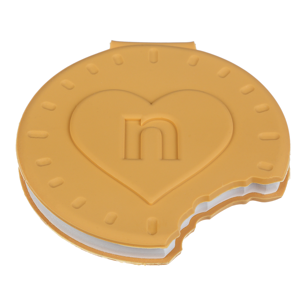 Блокнот COOKIE, 90х90мм, 80 арк., нелінований, ароматизована Soft touch обкладинка, KIDS Line, фото 1