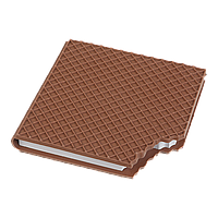 Блокнот  WAFFLE, 100х87мм, 80 арк., нелінований, ароматизована Soft touch обкладинка, KIDS Line
