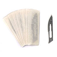 Леза для скальпеля набір JB №23 10 шт