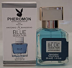 LUX Мужской аромат Antonio Banderas Blue Seduction (Антонио Бандерас Блу Седакшн) с феромном 30мл