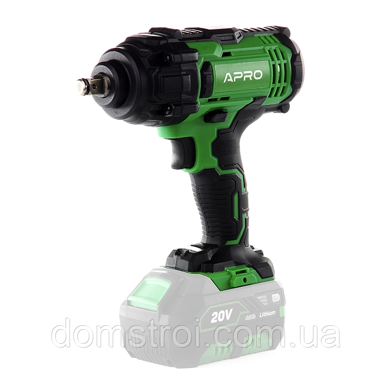 Гайковерт акумуляторний 400Нм 20В APRO 20WP (895339) без АКБ, без ЗУ