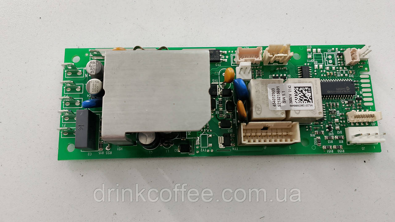 Силова плата для кавомашини DeLonghi ESAM 2600_3 Magnifica ЕСО б/у Cod: 5213213691 Робоча!