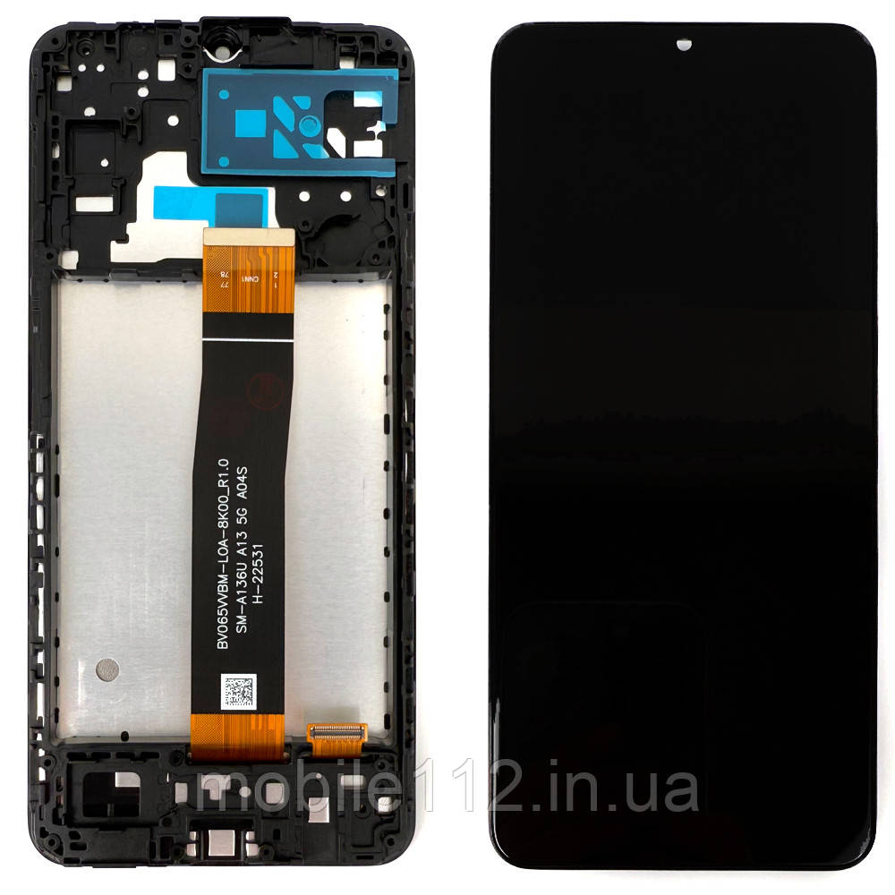 Екран (дисплей) Samsung Galaxy A04s A047F + тачскрин з рамкою AAAA, фото 1