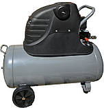 Компресор 50 л, 1.5 кВт, 220 В, 8 атм, 206 л/хв. INTERTOOL PT-0003, фото 5
