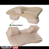 Автомобільний матрас, матрас на заднє сидіння Car Travel Bed з електричним насосом, фото 8