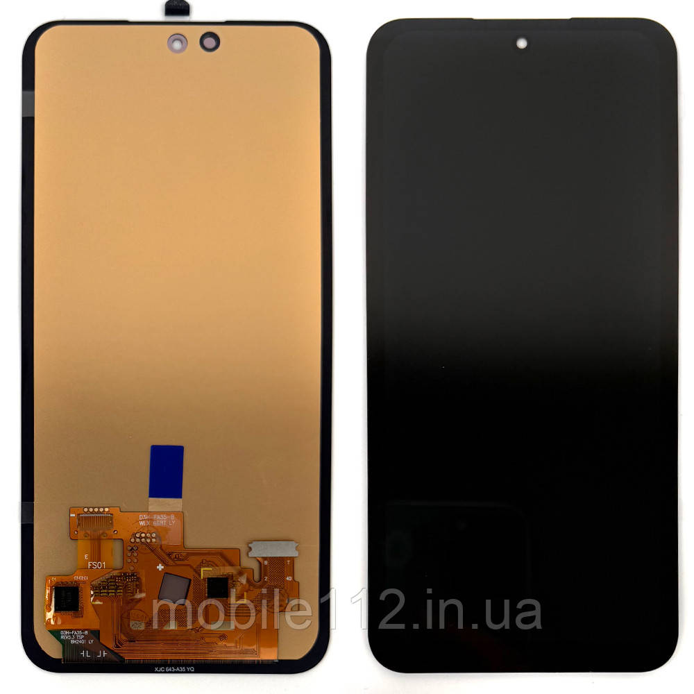 Дисплей (екран) Samsung Galaxy A35 5G A356E з тачскріном (OLED Small Glass), фото 1