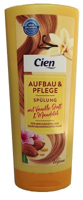 Кондиціонер для волосся Cien & Pflege Vanilla & Almonds (з ароматом ванілі та мигдалю) 300 мл, фото 1