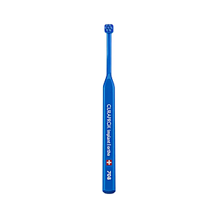 Монопучкова щітка Implant / Ortho (708) з гнучкою голівкою у поліетиленовій упаковці CURAPROX