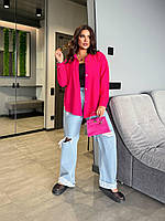 Сорочка жіноча яскрава тканина льон-жатка у кольорах (Батал), фото 3