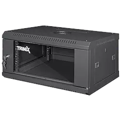 Trinix TRX-6U/600x450x370 Black Комутаційна шафа