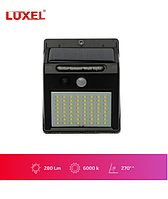Світильник LED на сонячних батареях із датчиком руху Luxel SSWL-06C