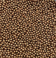 Рисові кульки бронзові 2-3 мм. 30 г.