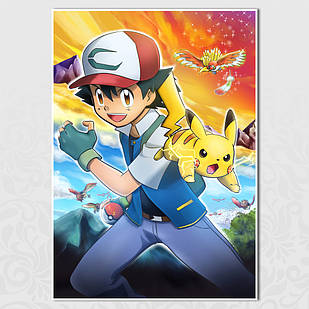 Плакат А3 Аніме Pokemon 009