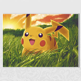 Плакат А3 Аніме Pokemon 011