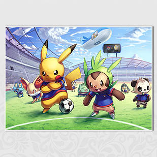 Плакат А3 Аніме Pokemon 015