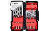 Набір свердел по металу hss pointteq toughbox bosch ø1-10mm 18шт. (в кейсі) 2608577350, фото 2