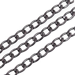 Ланцюг для сумок 10х7х1,7 мм 1 м Чорний нікель