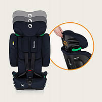 Дитяче автокрісло Lionelo NELLY I-SIZE BLACK CARBON, фото 5