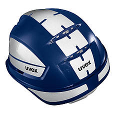 Захисна каска uvex феос E-WR синя з комплектов Reflex L