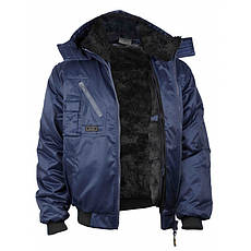 Куртка утеплена Pilot Rewelly з капюшоном (STZT-PILK) темно-синя