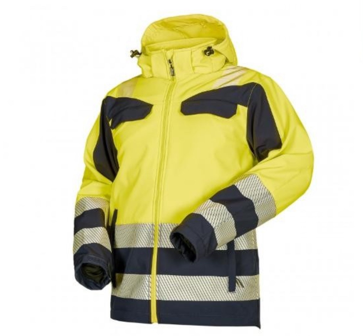 Робоча захисна Куртка Hi-Vis Softshell LIGHTGO CANNYGO жовтий (STDV-LIG) М