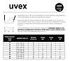 Захисні спортивні черевики кросівки uvex 1 x-craft planet S1PL - FO SR SC (6808241), фото 10