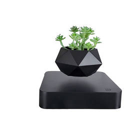 Магнітний левітаційний горщик для рослин HCNT Magnetic Levitating Pot M10-GW4 Black SIM10-GW4