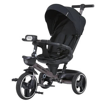 Велосипед з батьківською ручкою триколісний TURBO TRIKE MT 1002-1 Чорний