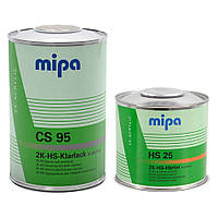 Лак акриловий Mipa CS95 1 л + затверджувач HS25 0.5 л