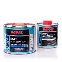 Лак акриловий матовий Ranal Mat 0.5 л + затверджувач 0.25 л