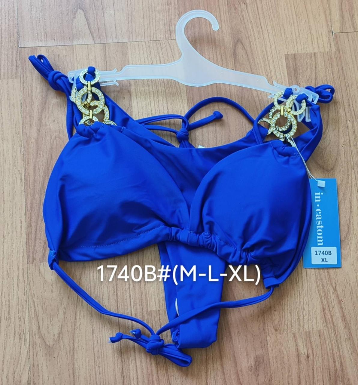 Плавки жіночі купальні in.castom (L по 4XL) арт.YM-1740B