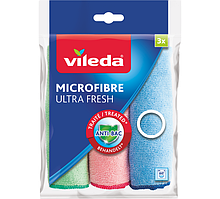 Серветки з мікрофібри антибактеріальні Viveda Microfibre Ultra Fresh (3шт)