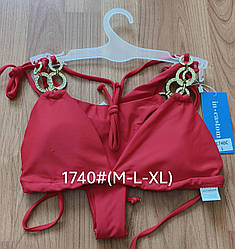 Плавки жіночі купальні in.castom (L по 4XL) арт.YM-1740C
