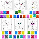 Дитячий набір для творчості картини з піску 6 в 1 KP-001, фото 2