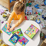 Дитячий набір для творчості картини з піску 6 в 1 KP-001, фото 3