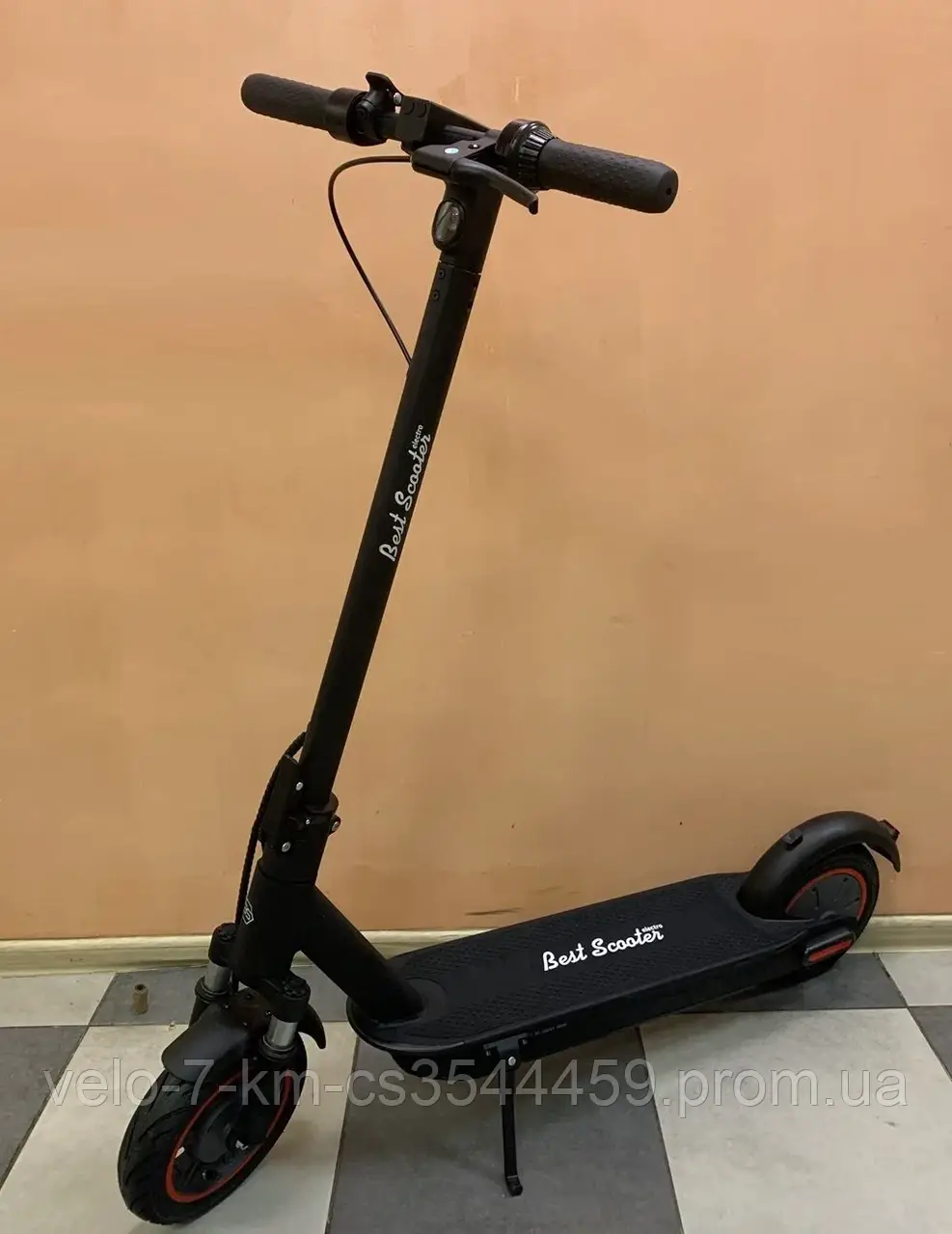 Електричний самокат складаний BS-80244 Best Scooter (1) двигун 500W, акумулятор 36V13Ah, в коробці