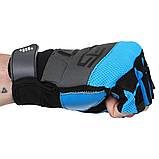 Рукавички для фітнесу та силових тренуваньTAPOUT SB168510 Чорний-синій (L-2ХL), фото 7