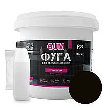 Фуга епоксидна Barko GUM 3кг, (легко змивається,дрібне зерно) Чорний RAL 9011, фото 2