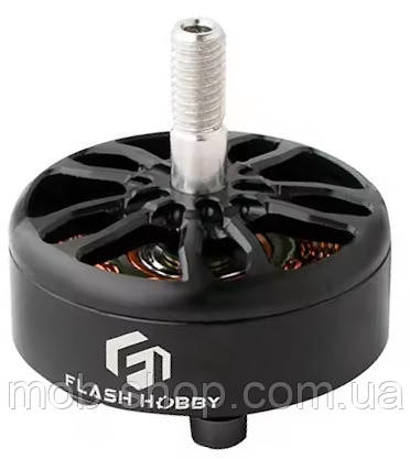Двигун для коптера безколекторний FlashHobby Arthur 2807 1300KV black для дрона